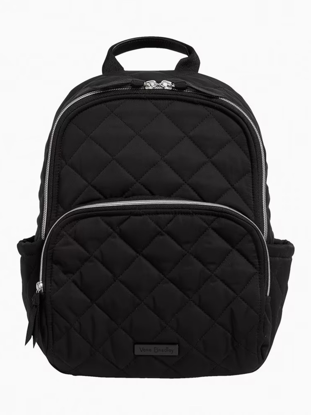 Vera Bradley Small Black Quilted Backpack